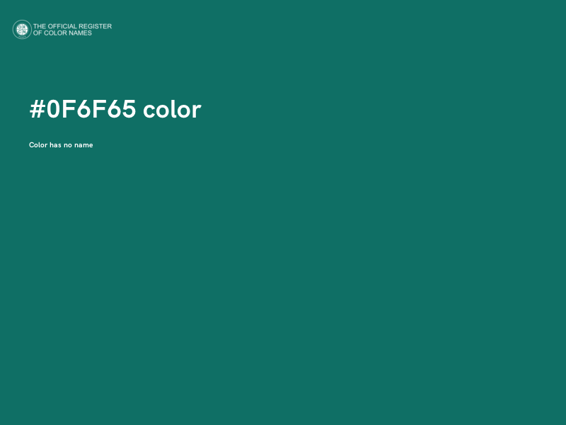 #0F6F65 color image