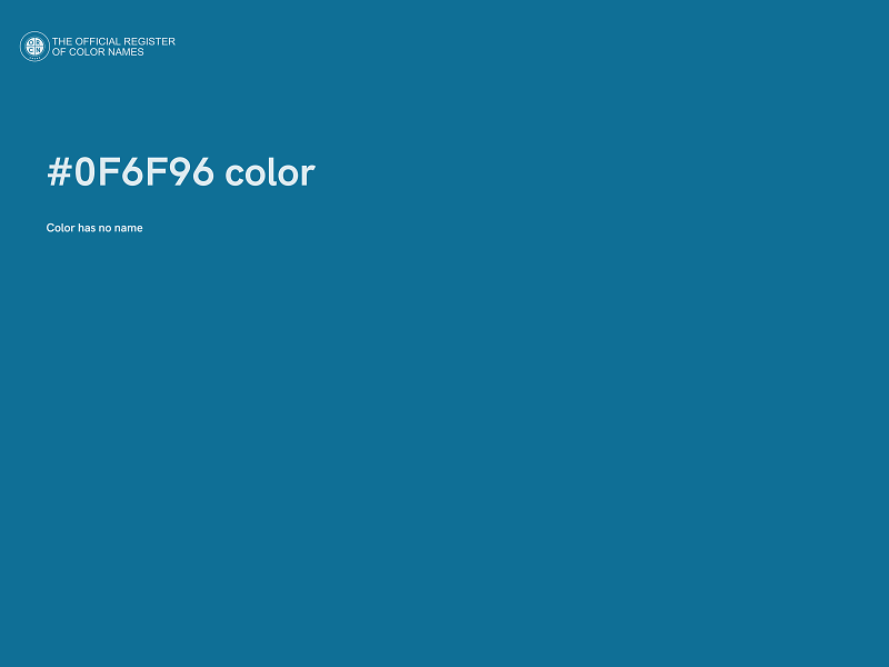 #0F6F96 color image