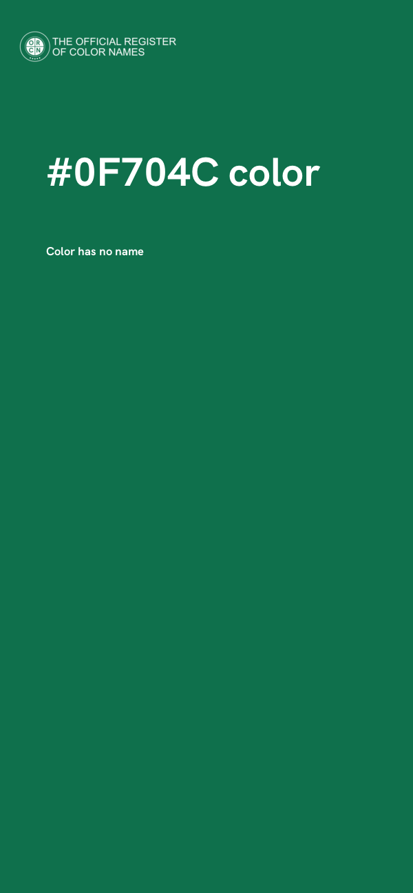 #0F704C color image