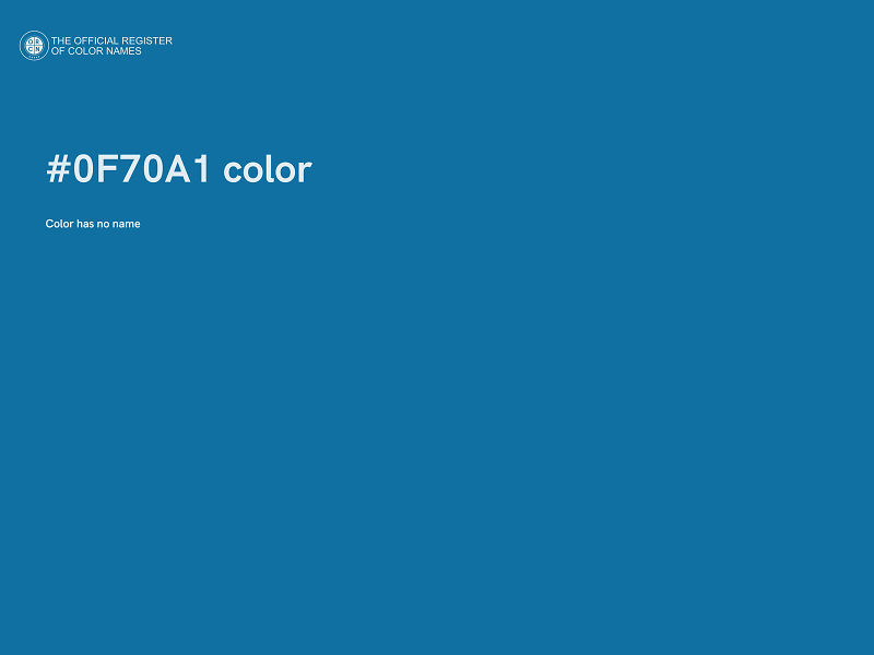 #0F70A1 color image
