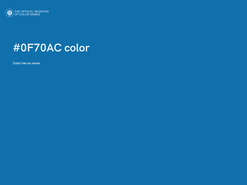 #0F70AC color image