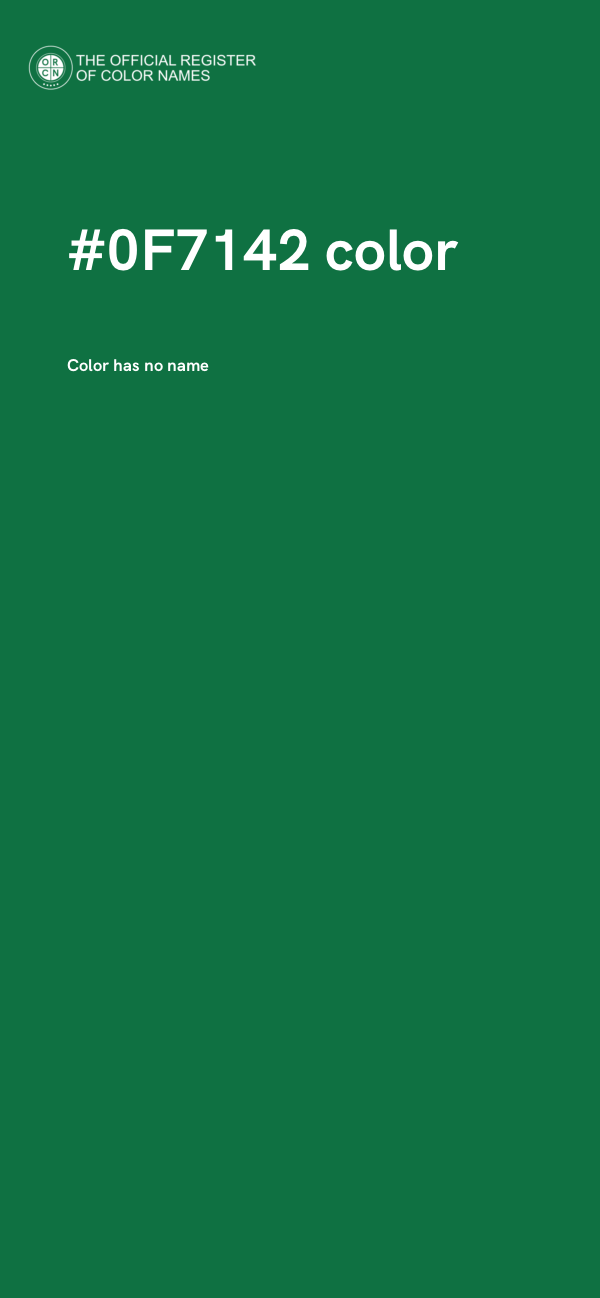 #0F7142 color image