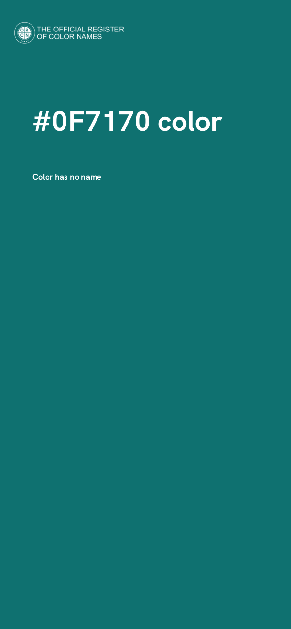 #0F7170 color image