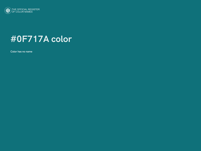 #0F717A color image