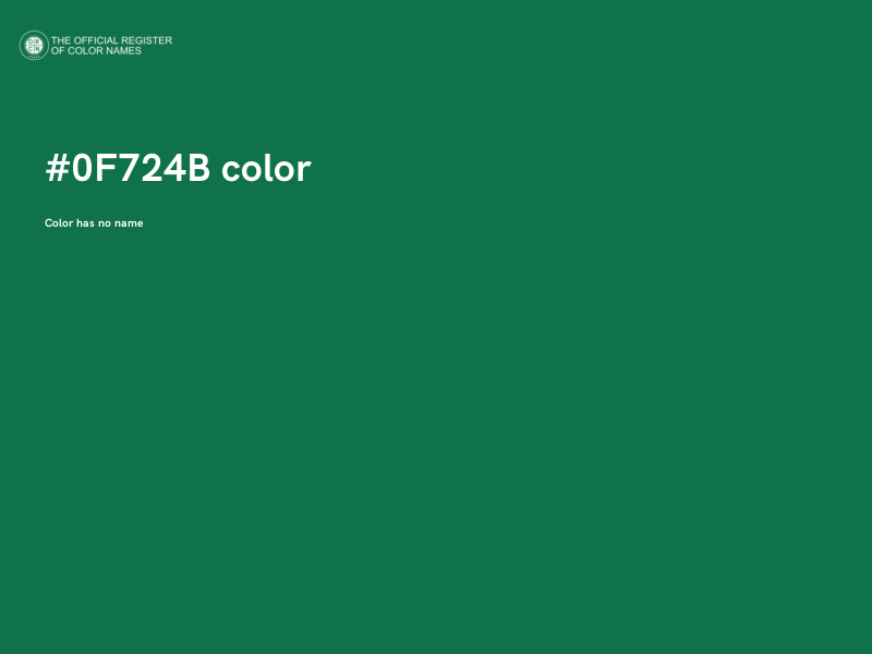 #0F724B color image