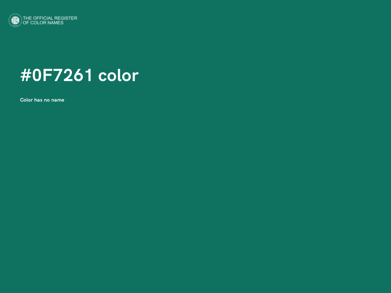 #0F7261 color image