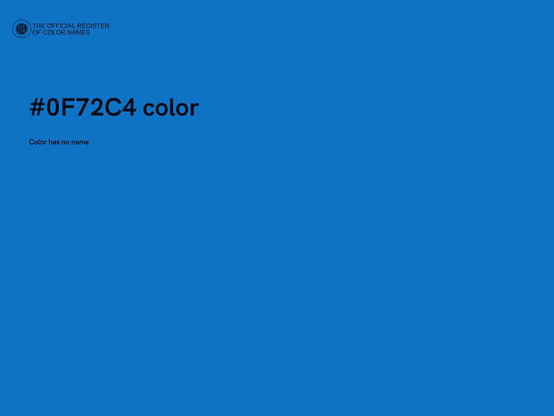 #0F72C4 color image