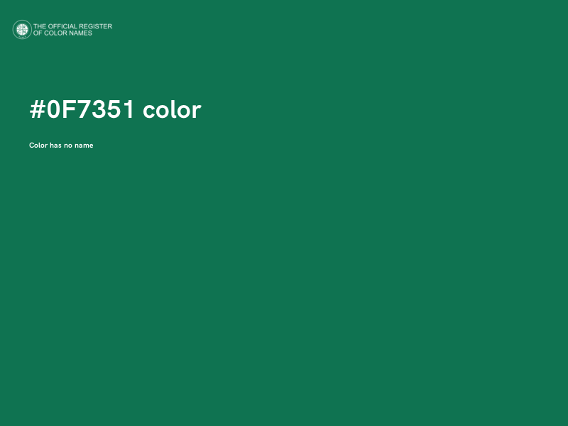 #0F7351 color image
