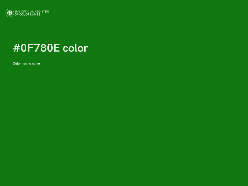 #0F780E color image