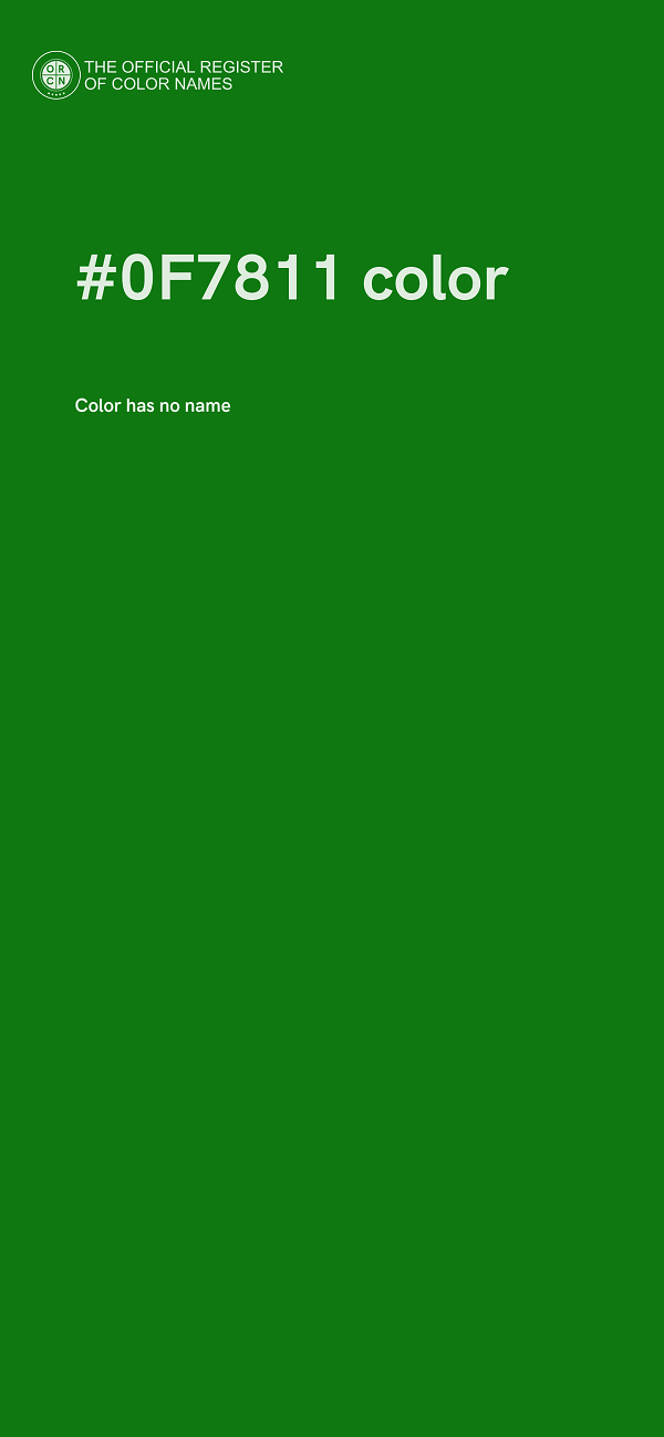 #0F7811 color image