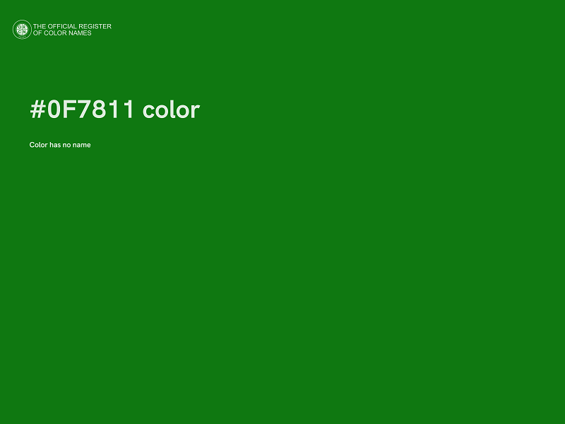 #0F7811 color image