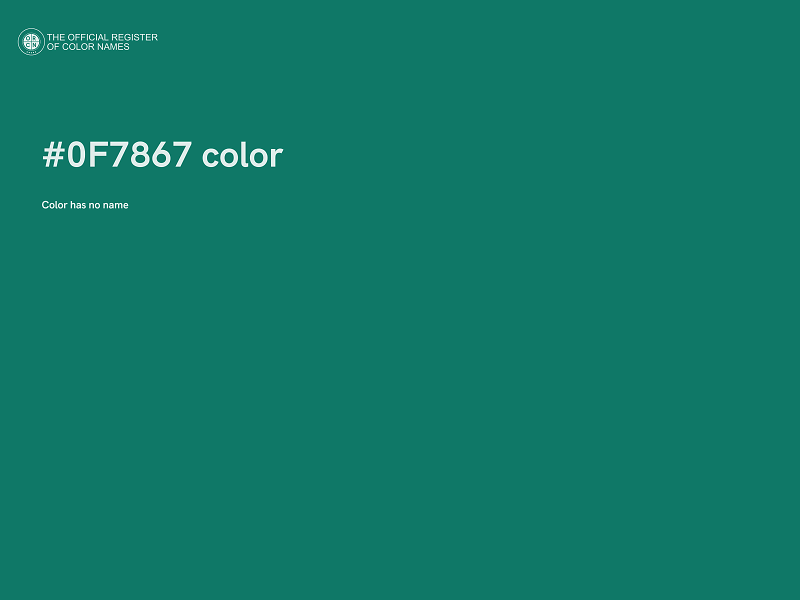 #0F7867 color image
