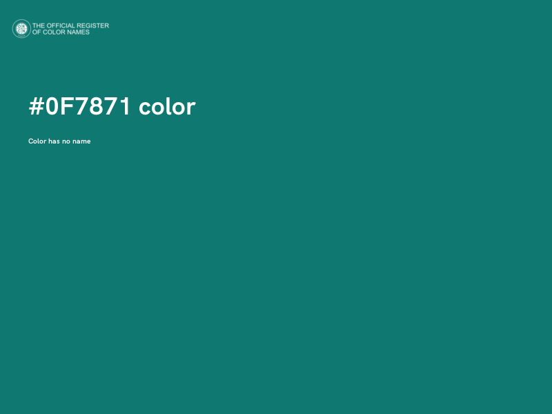 #0F7871 color image