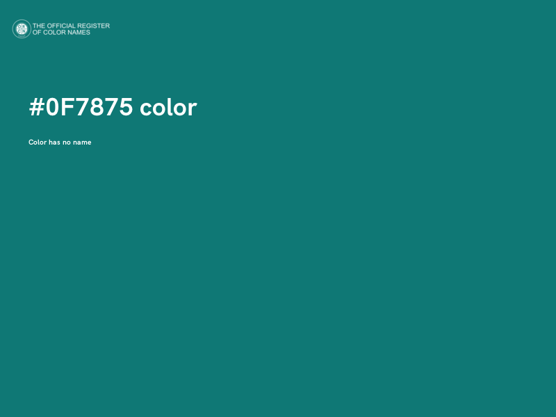 #0F7875 color image