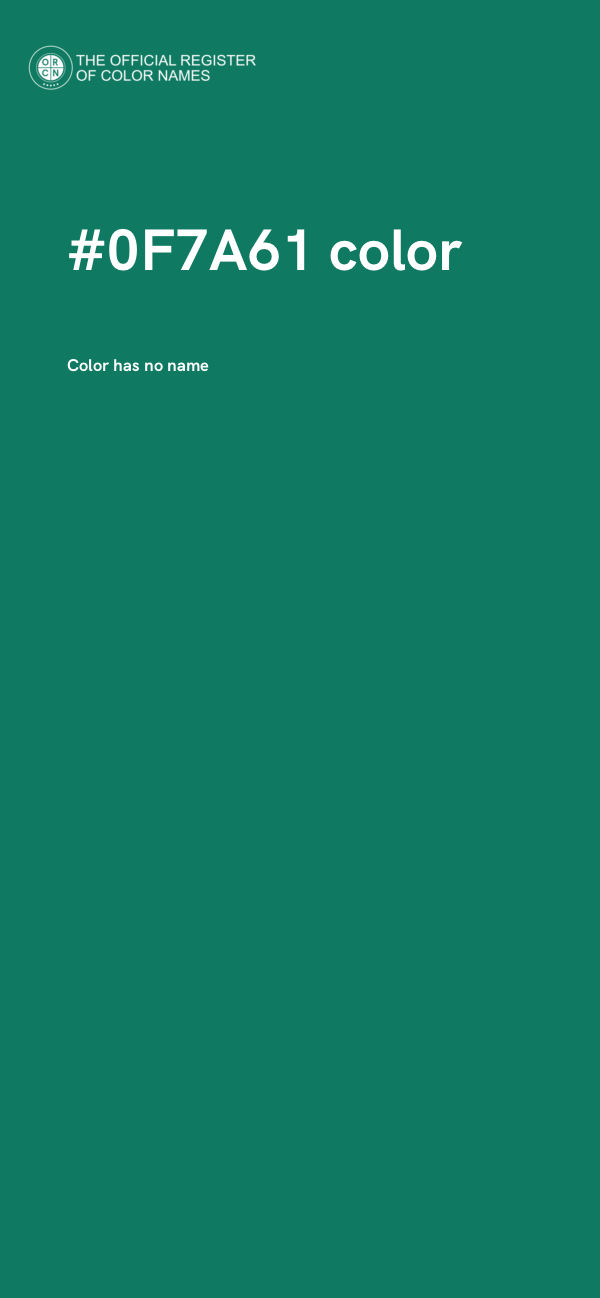 #0F7A61 color image