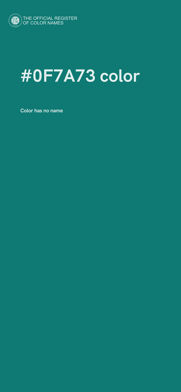 #0F7A73 color image
