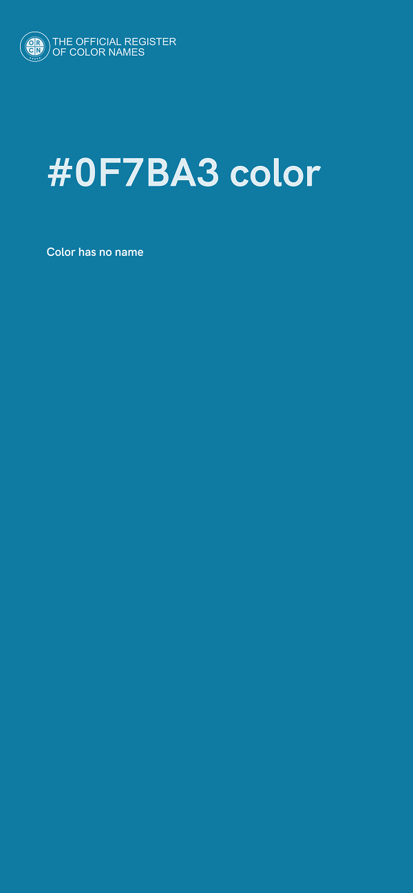 #0F7BA3 color image