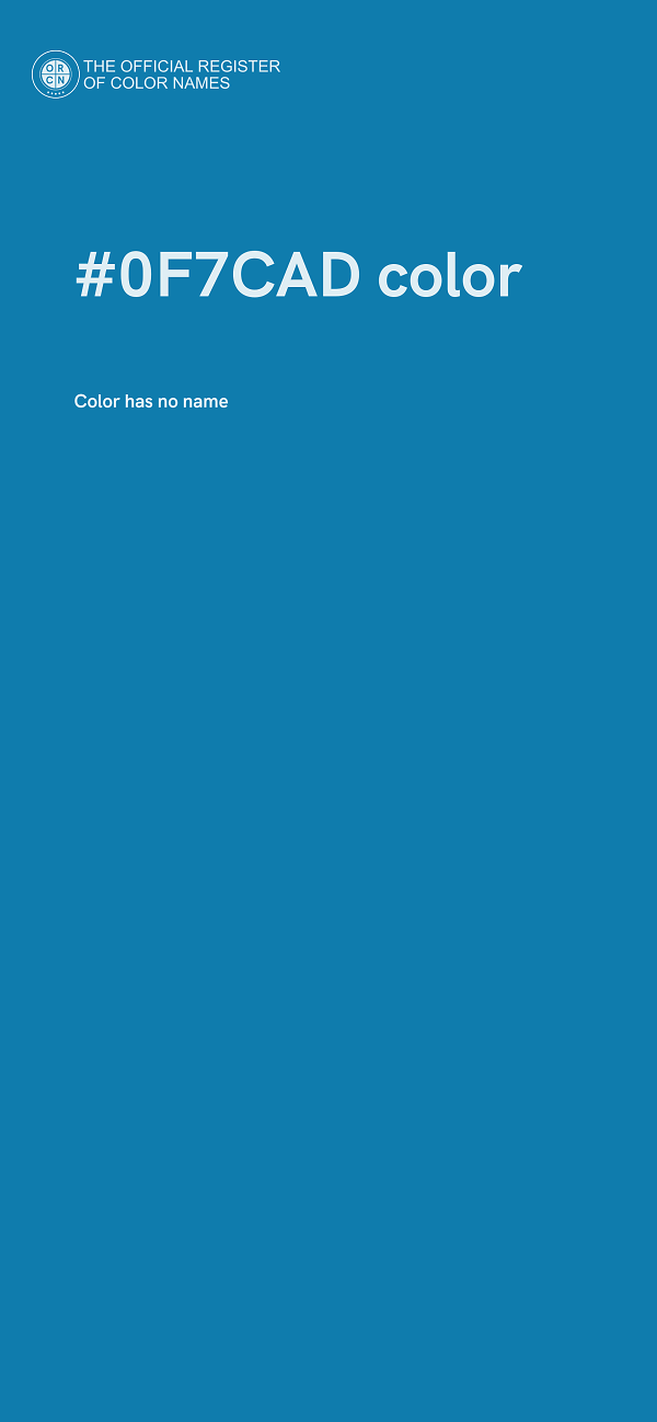 #0F7CAD color image
