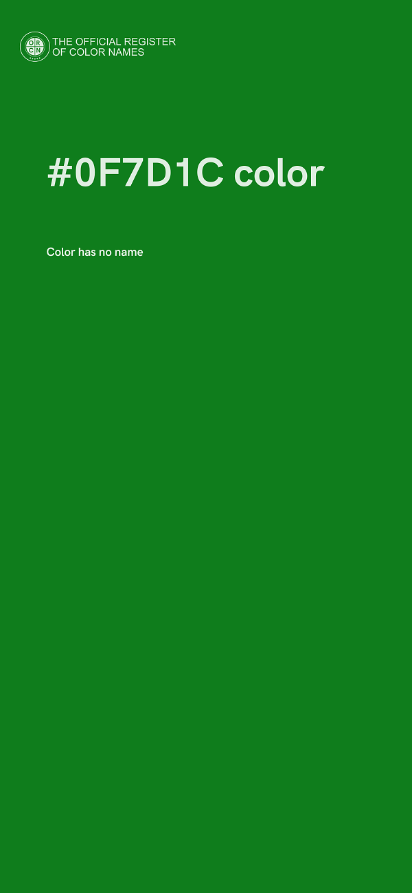 #0F7D1C color image