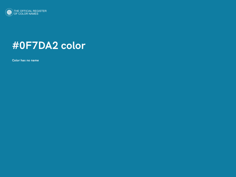 #0F7DA2 color image