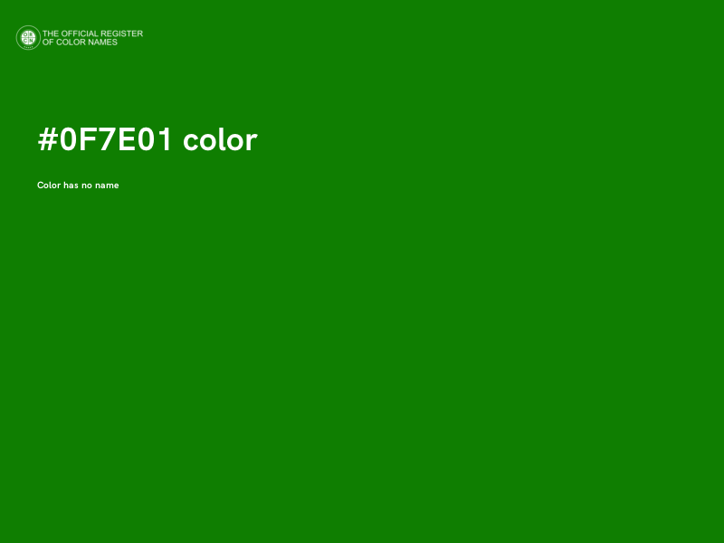 #0F7E01 color image