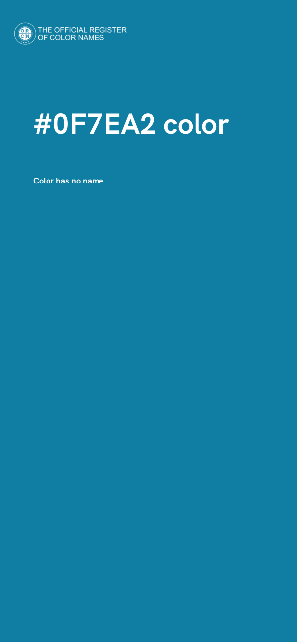 #0F7EA2 color image