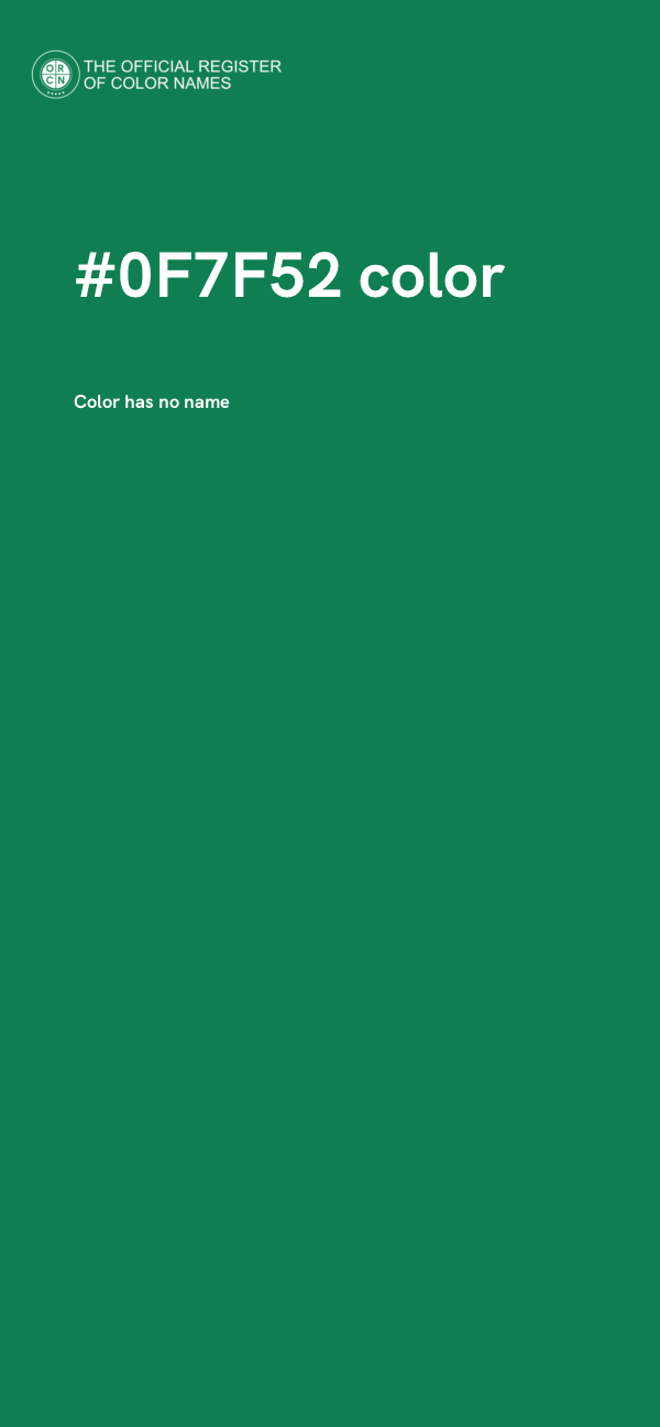 #0F7F52 color image