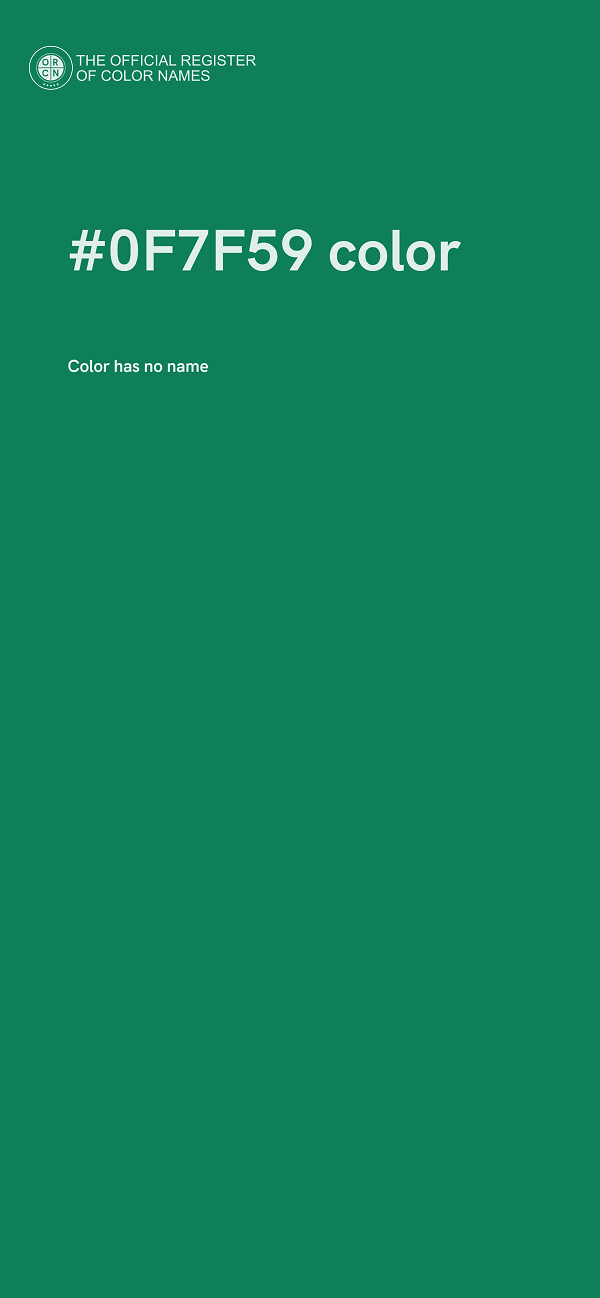 #0F7F59 color image