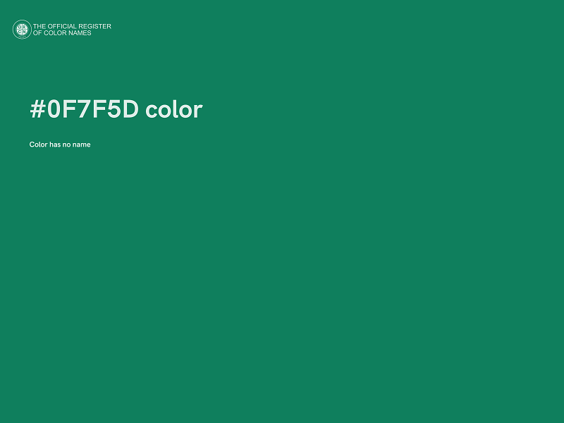 #0F7F5D color image