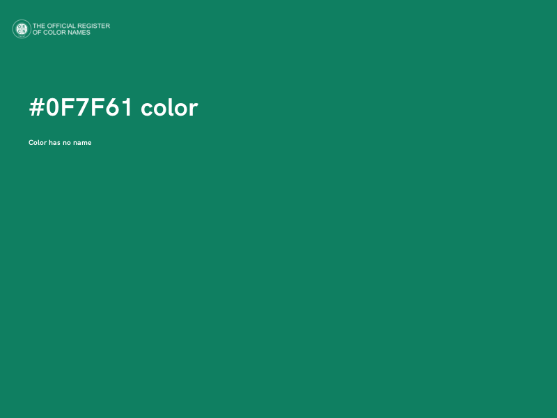 #0F7F61 color image