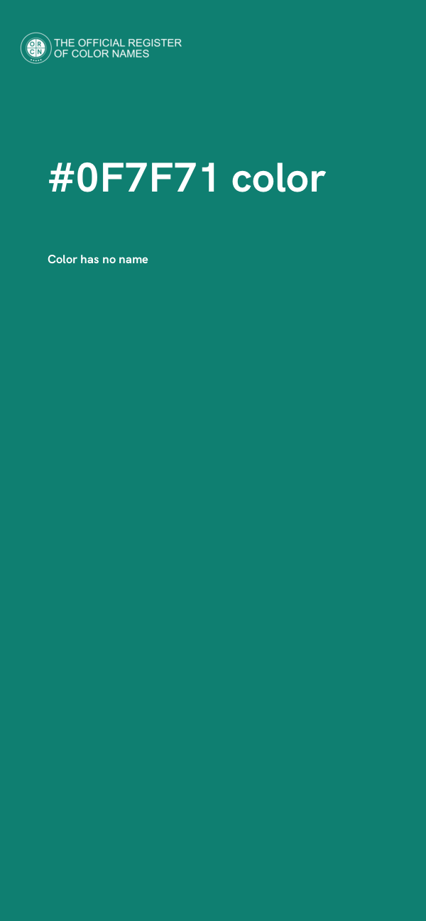 #0F7F71 color image