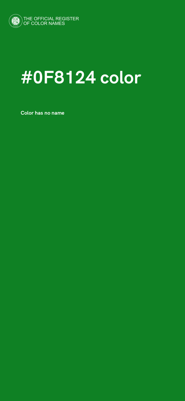 #0F8124 color image