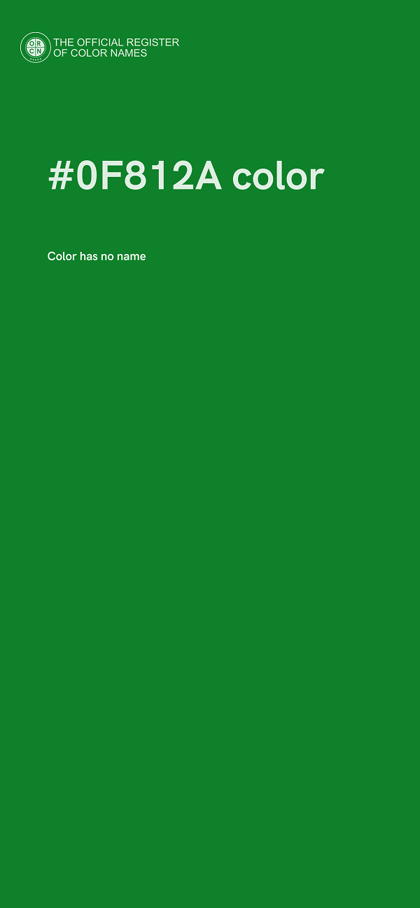 #0F812A color image