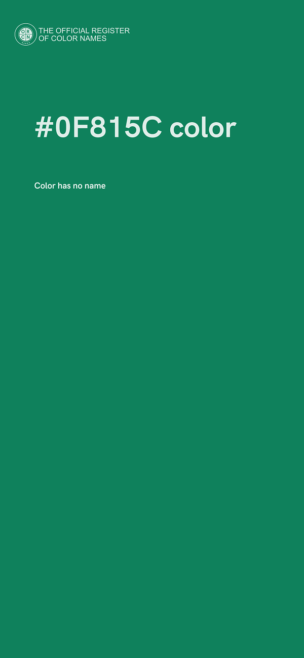 #0F815C color image