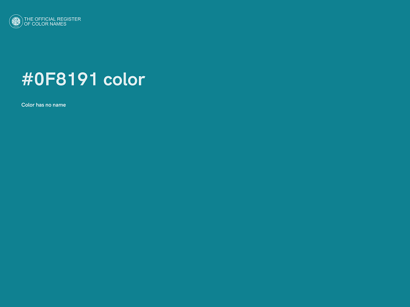 #0F8191 color image