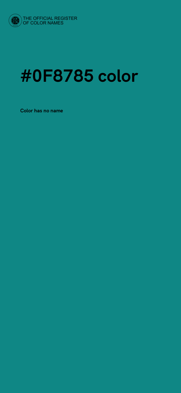 #0F8785 color image