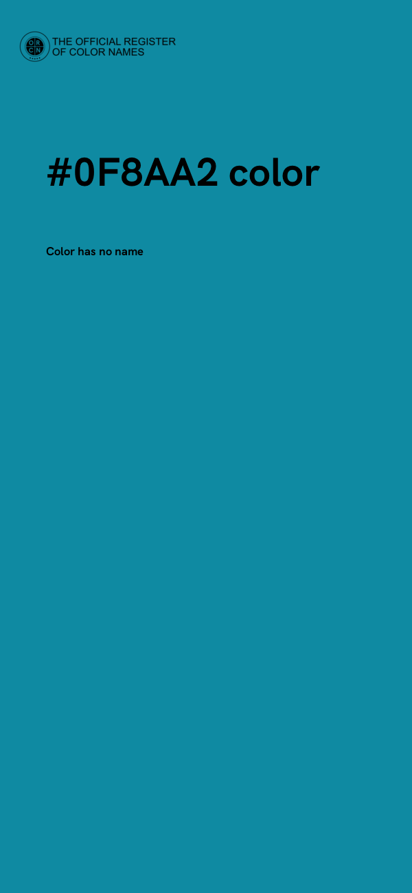 #0F8AA2 color image