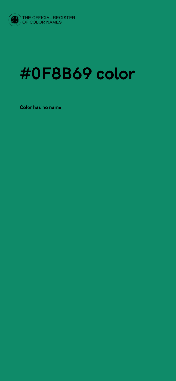 #0F8B69 color image