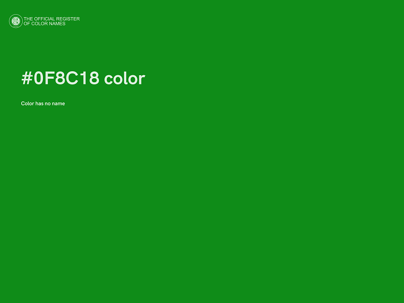 #0F8C18 color image