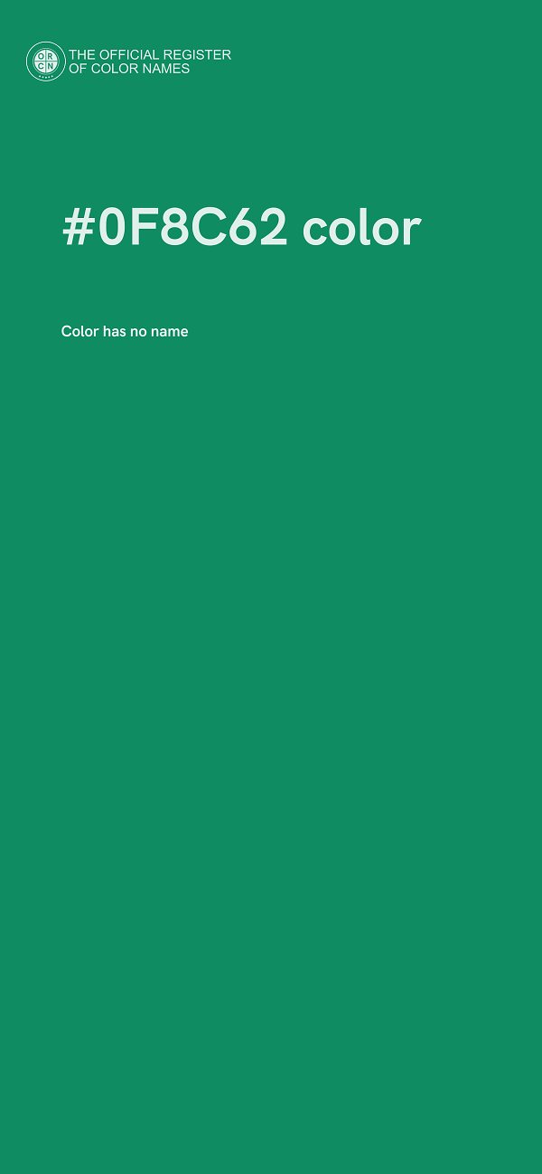 #0F8C62 color image