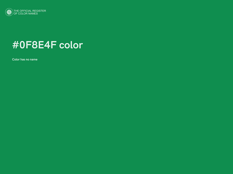 #0F8E4F color image