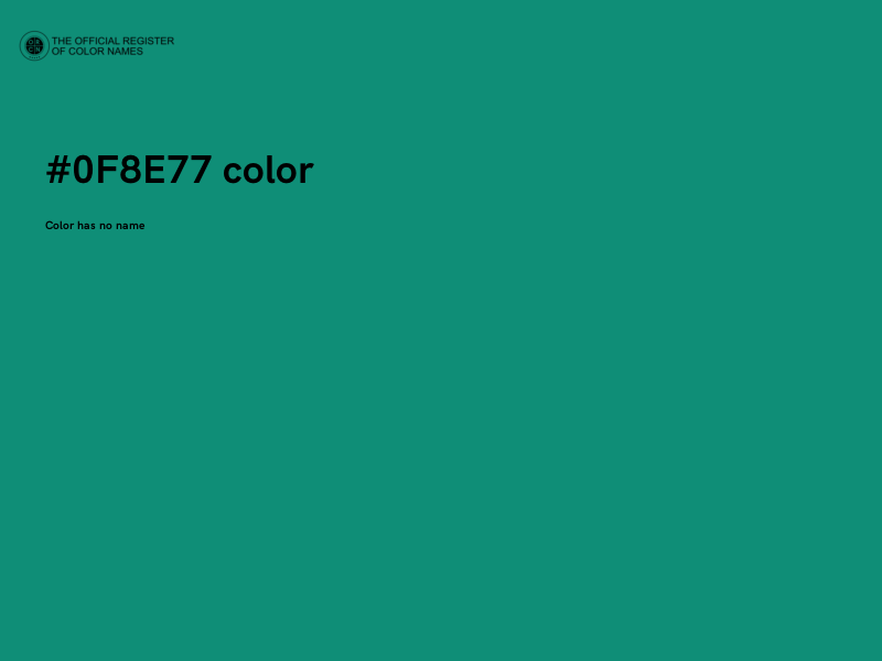 #0F8E77 color image