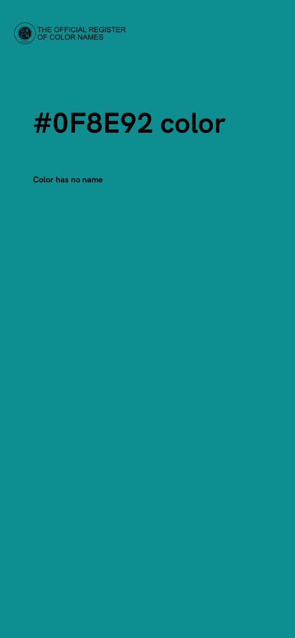 #0F8E92 color image