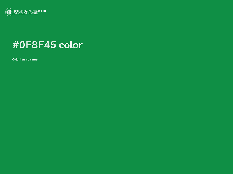 #0F8F45 color image