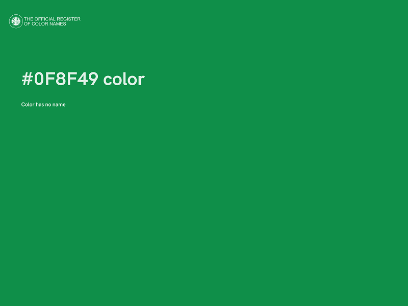 #0F8F49 color image