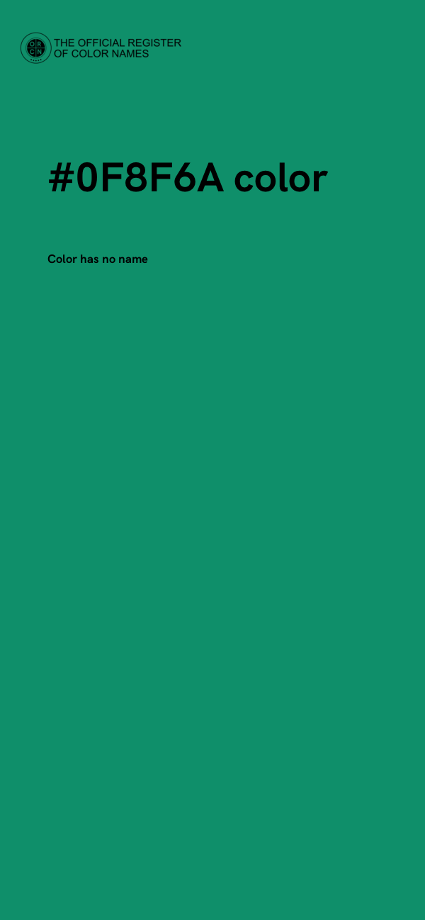 #0F8F6A color image