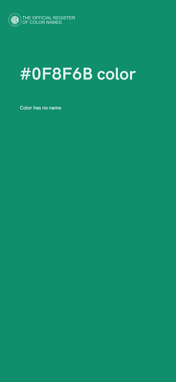 #0F8F6B color image