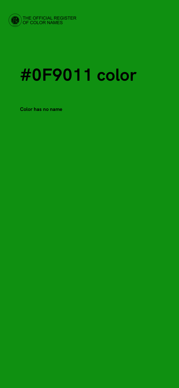 #0F9011 color image