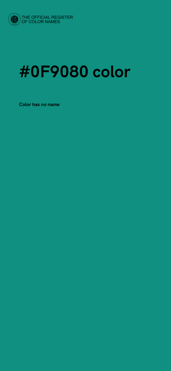 #0F9080 color image