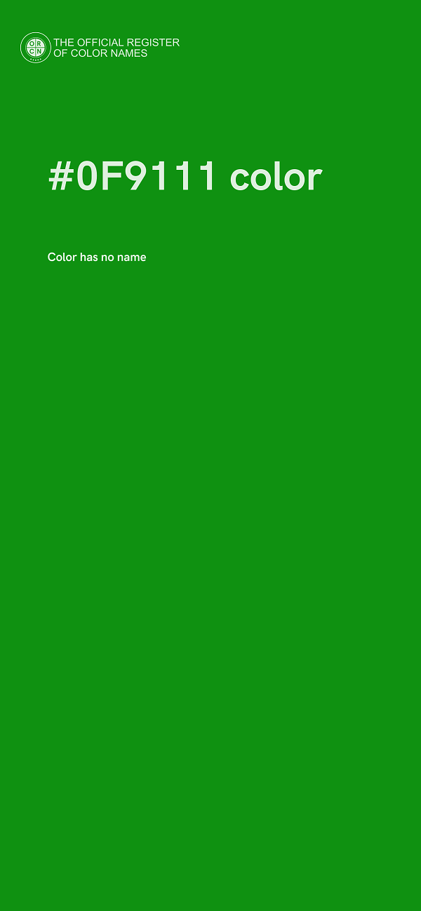 #0F9111 color image